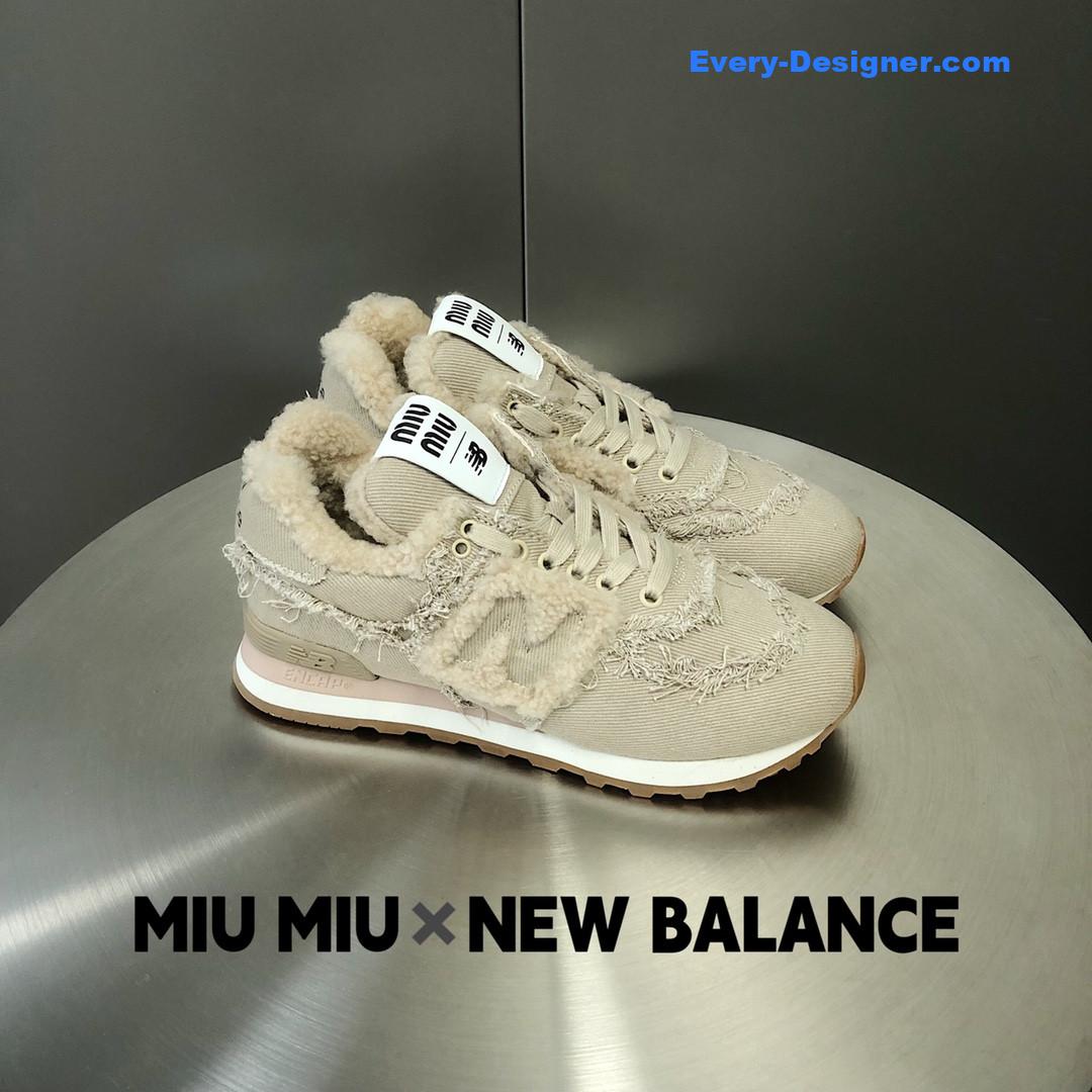 miumiu new Balance 574 joint sneakers