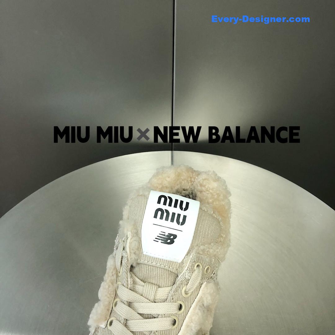 M1um1u new balance 574 joint sneakers