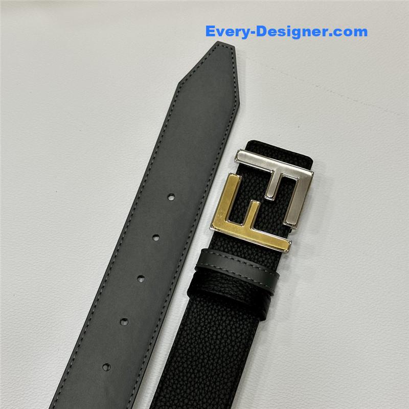 fendi double F electroplated buckle