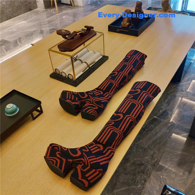 Pra*a catwalk high imitation platform boots