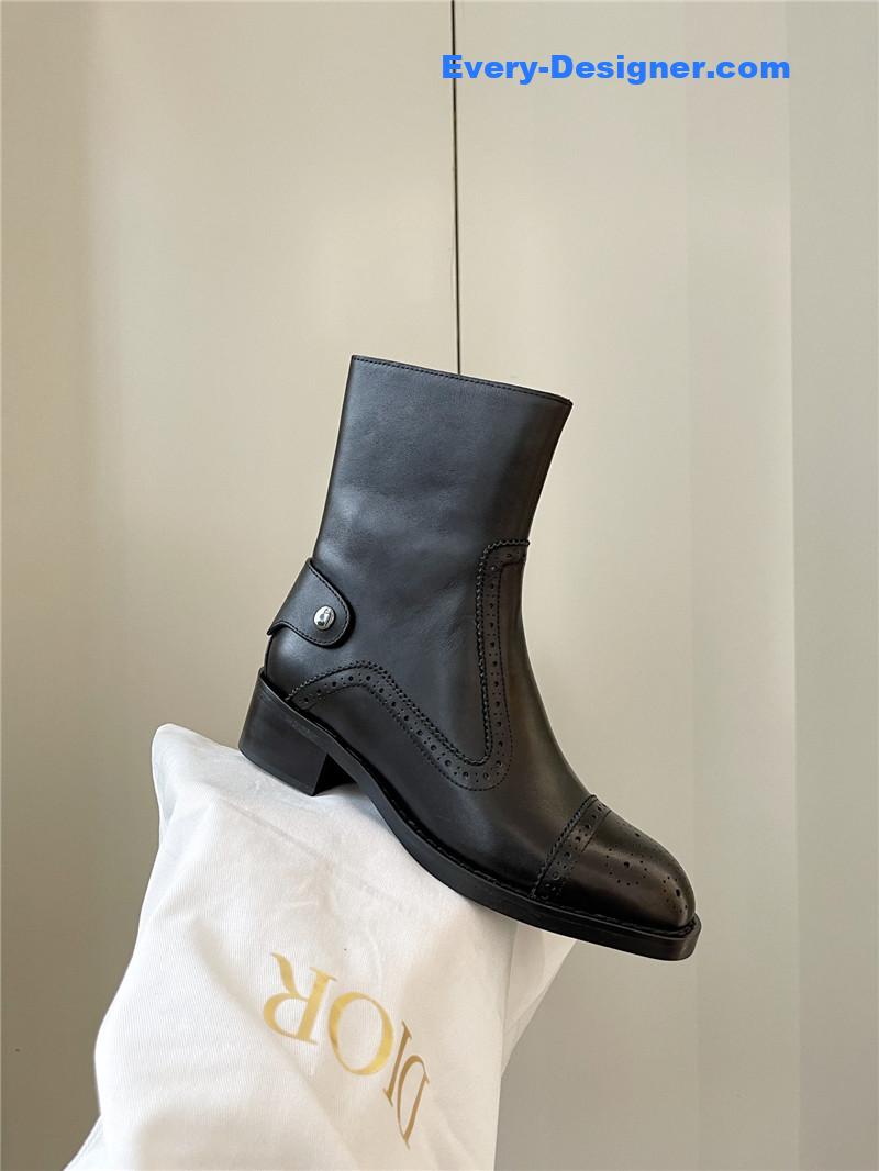 D10r retro british style brogue short boots