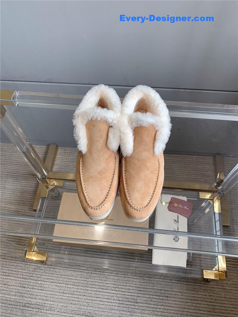 L0r0 P1ana new wool warm casual shoes