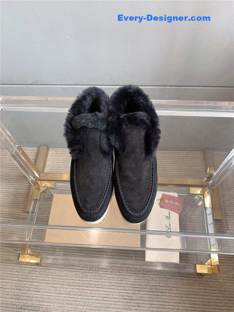 L0r0 P1ana new wool warm casual shoes