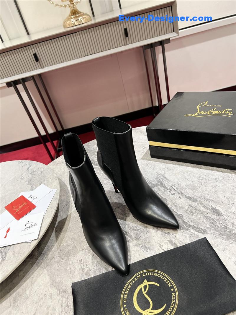 Christian Louboutin Chelsea Chick Booty ankle boots