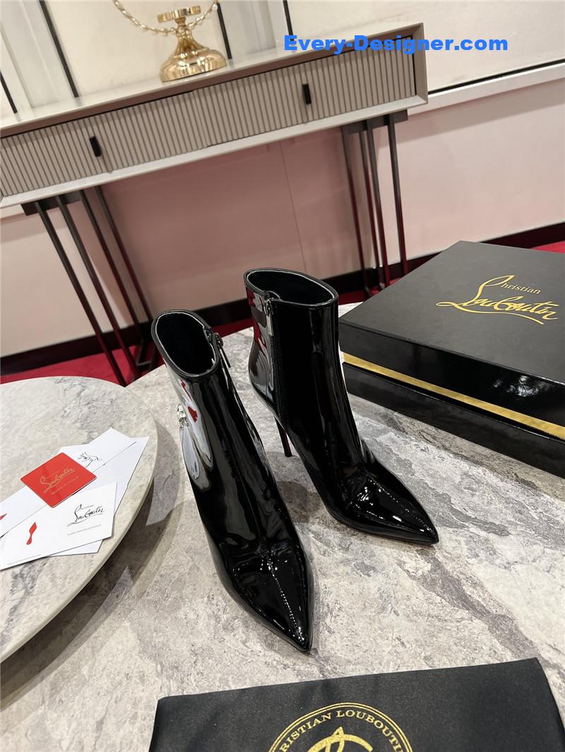 Christian Louboutin Chelsea Chick Booty ankle boots