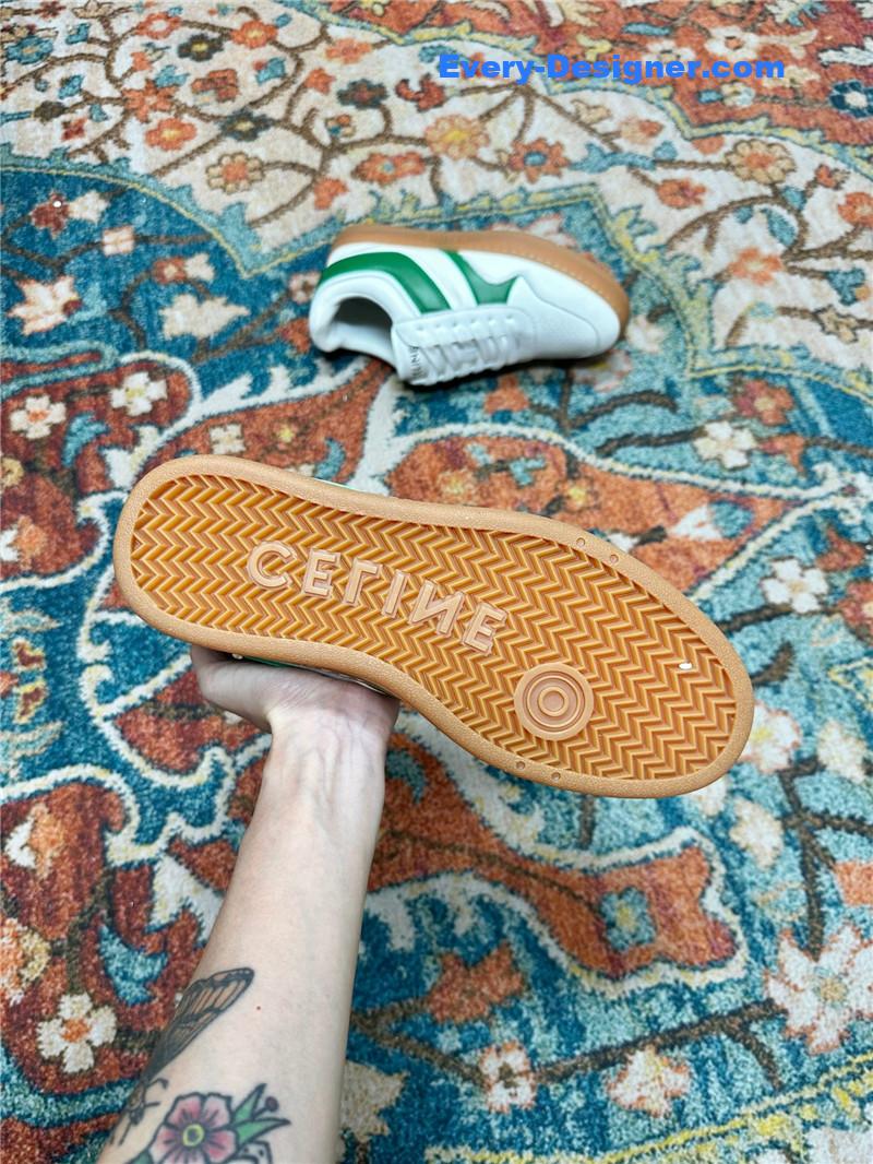 Ce1i*e new color matching sneakers white shoes