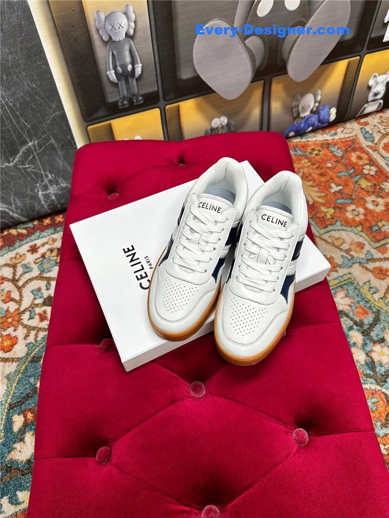 Ce1i*e new color matching sneakers white shoes