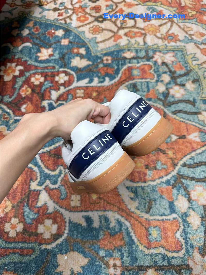 Ce1i*e new color matching sneakers white shoes