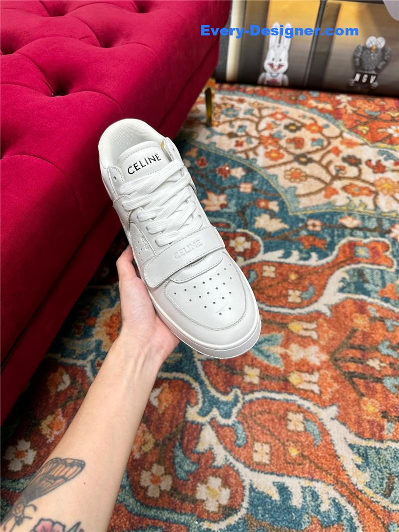 Ce1i*e new color matching sneakers white shoes