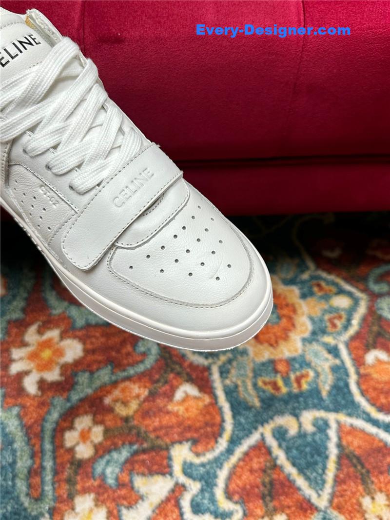 Ce1i*e new color matching sneakers white shoes