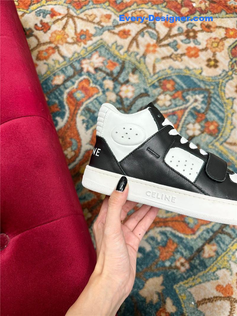 Ce1i*e new color matching sneakers white shoes