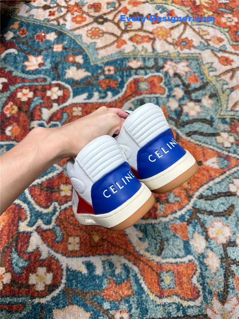 Ce1i*e new color matching sneakers white shoes