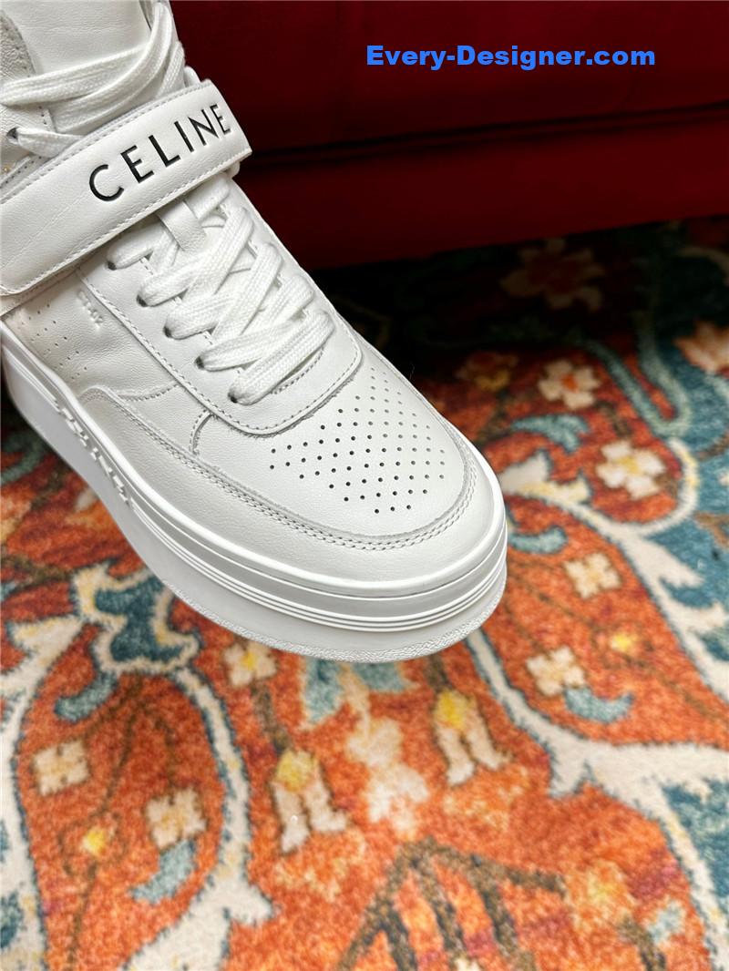 Ce1i*e new color matching sneakers white shoes