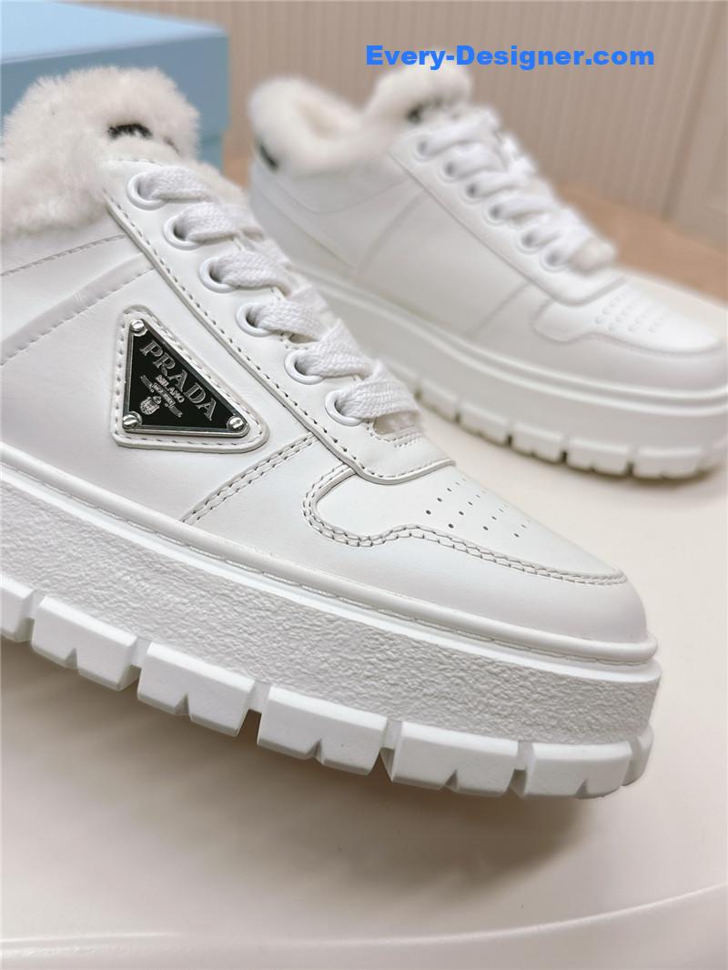 Pra*a wool high top sneakers and boots