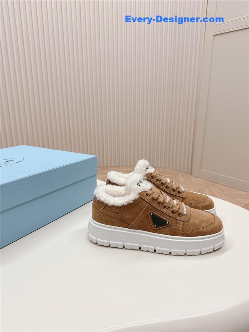 Pra*a wool high top sneakers and boots
