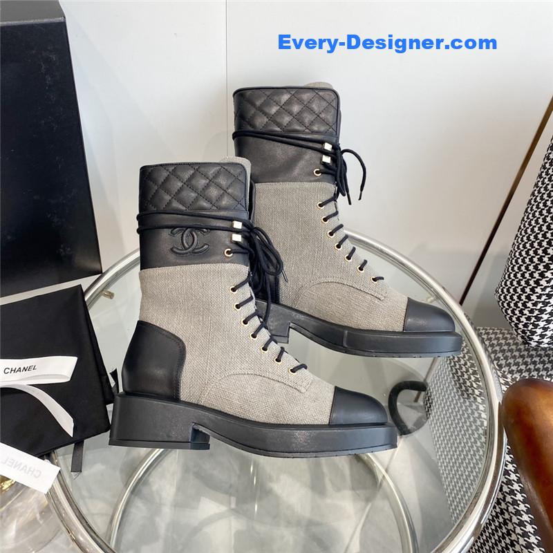 CC lace up martin boots