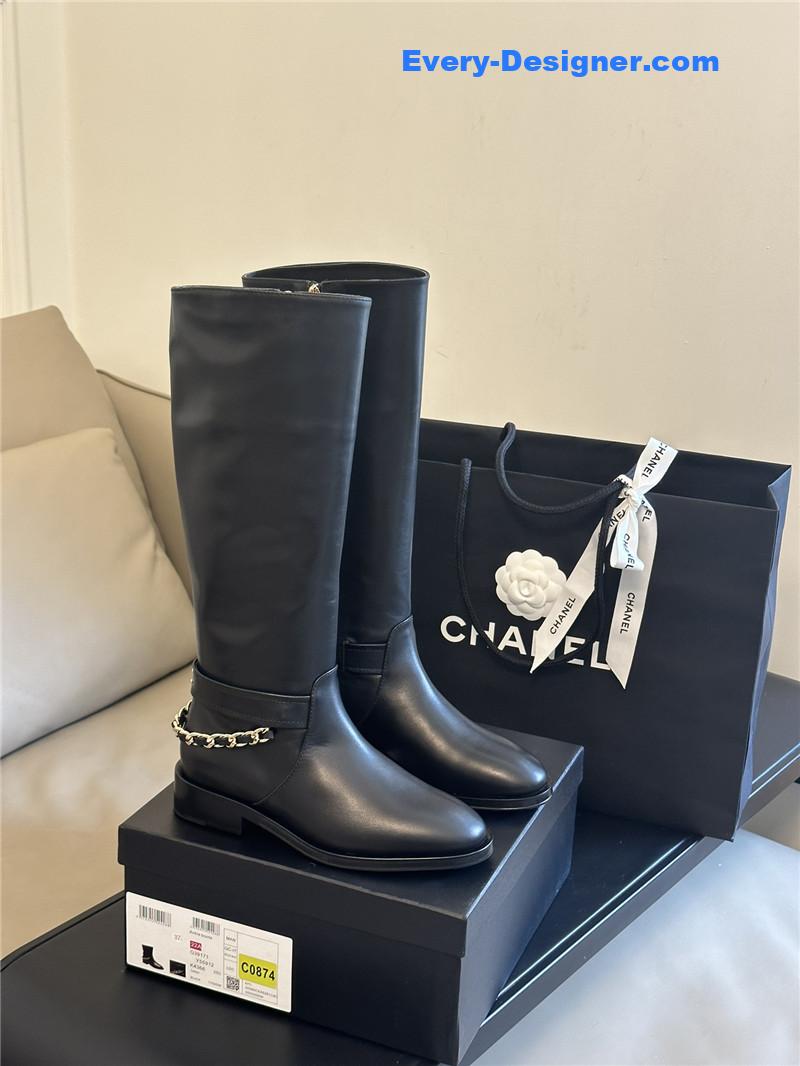 CC autumn and winter chain short boots