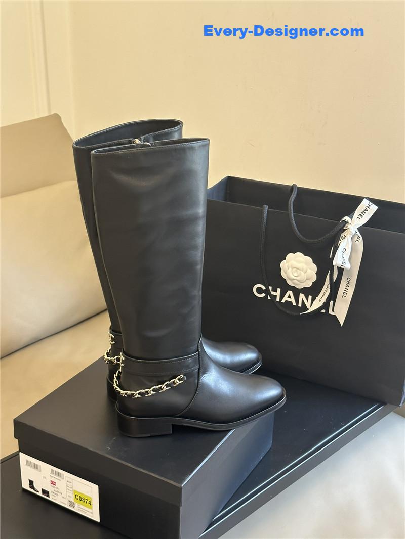 CC autumn and winter chain short boots