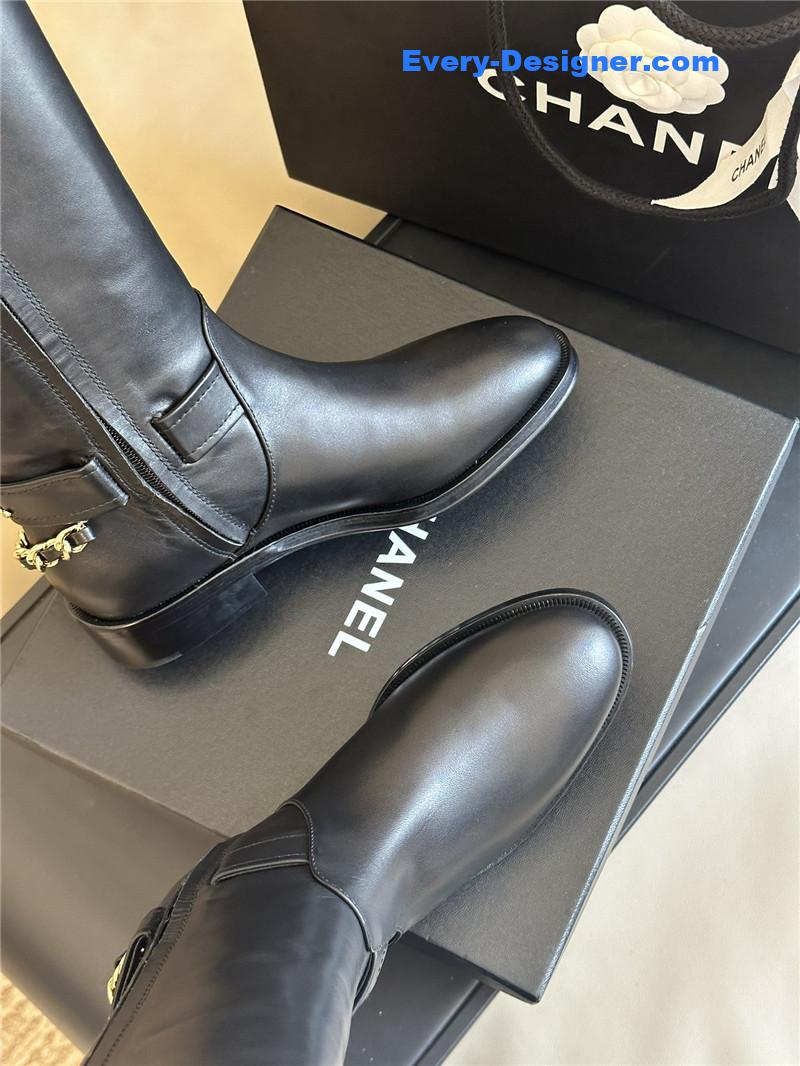 CC autumn and winter chain short boots