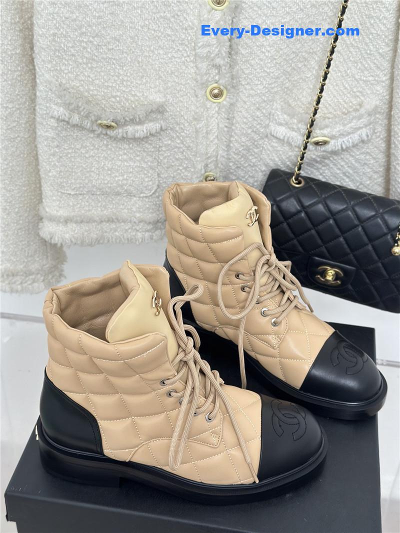 CC diamond platform boots