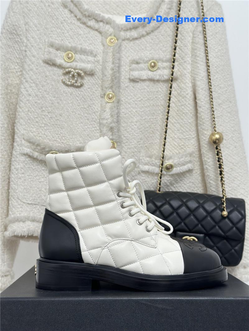CC diamond platform boots