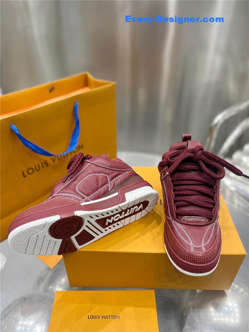 louis vuitton LV Skate patchwork sneakers