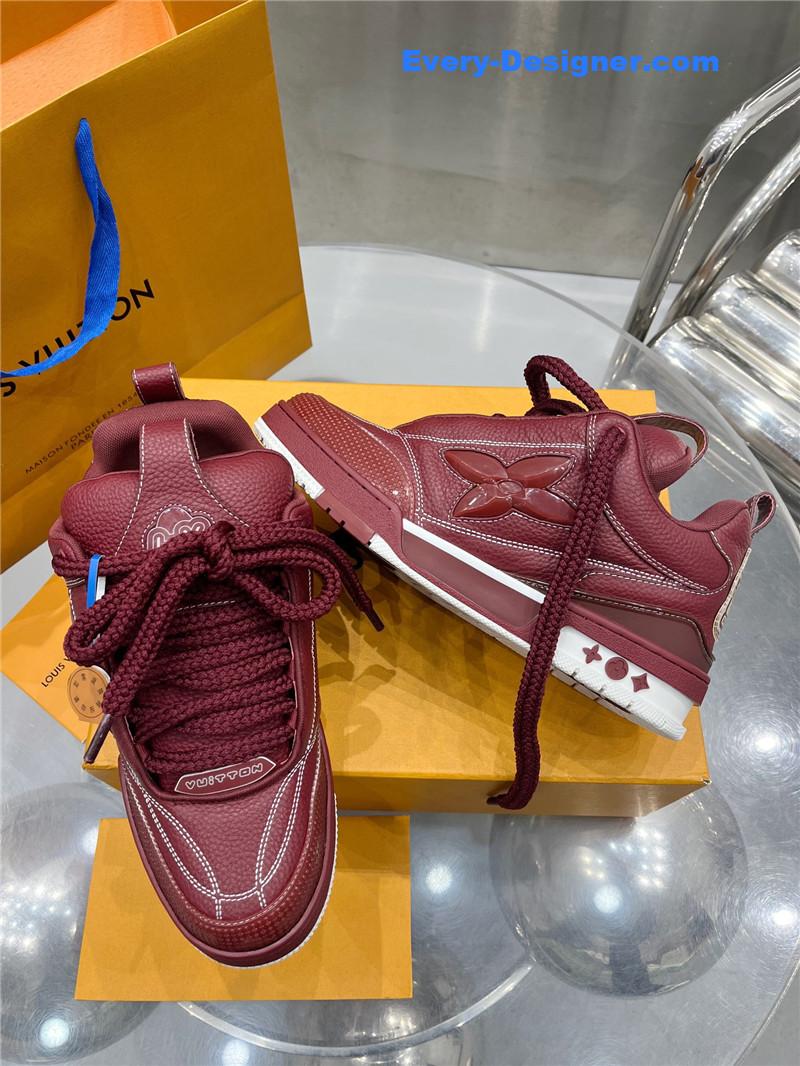 louis vuitton LV Skate patchwork sneakers