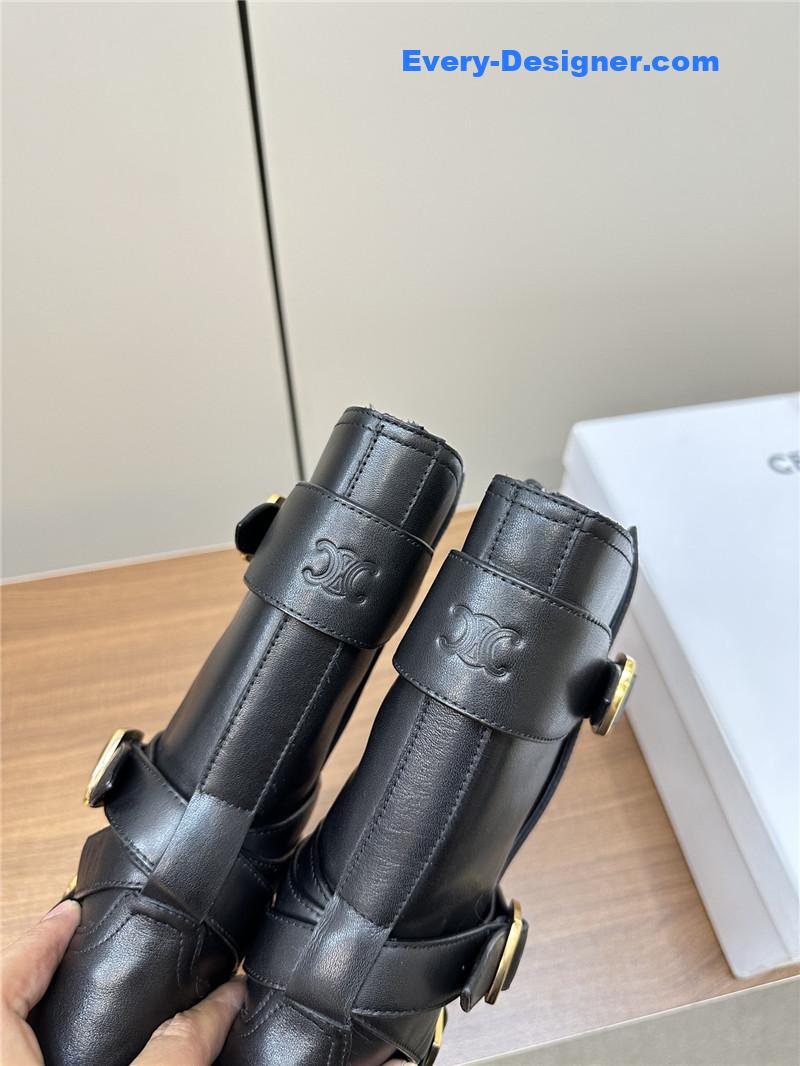 Ce1i*e arc de triomphe punk style boots