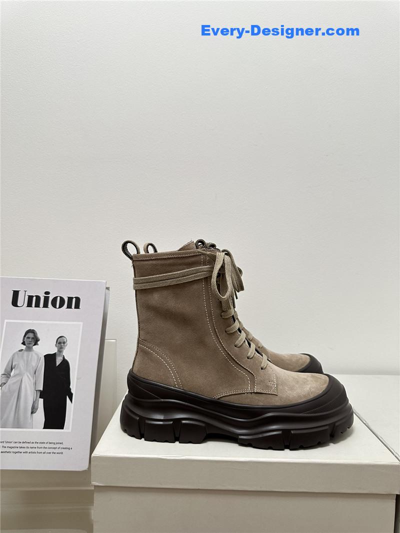 runello cinelli new lace-up Martin boots