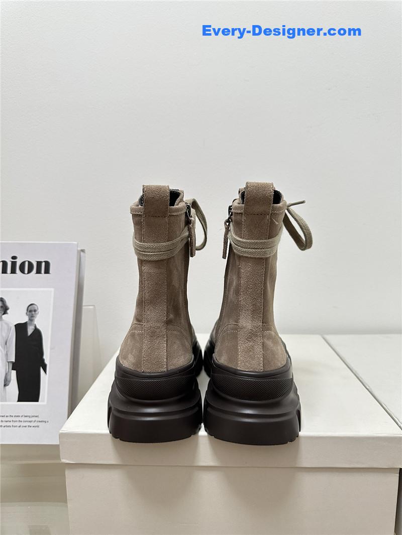 runello cinelli new lace-up Martin boots