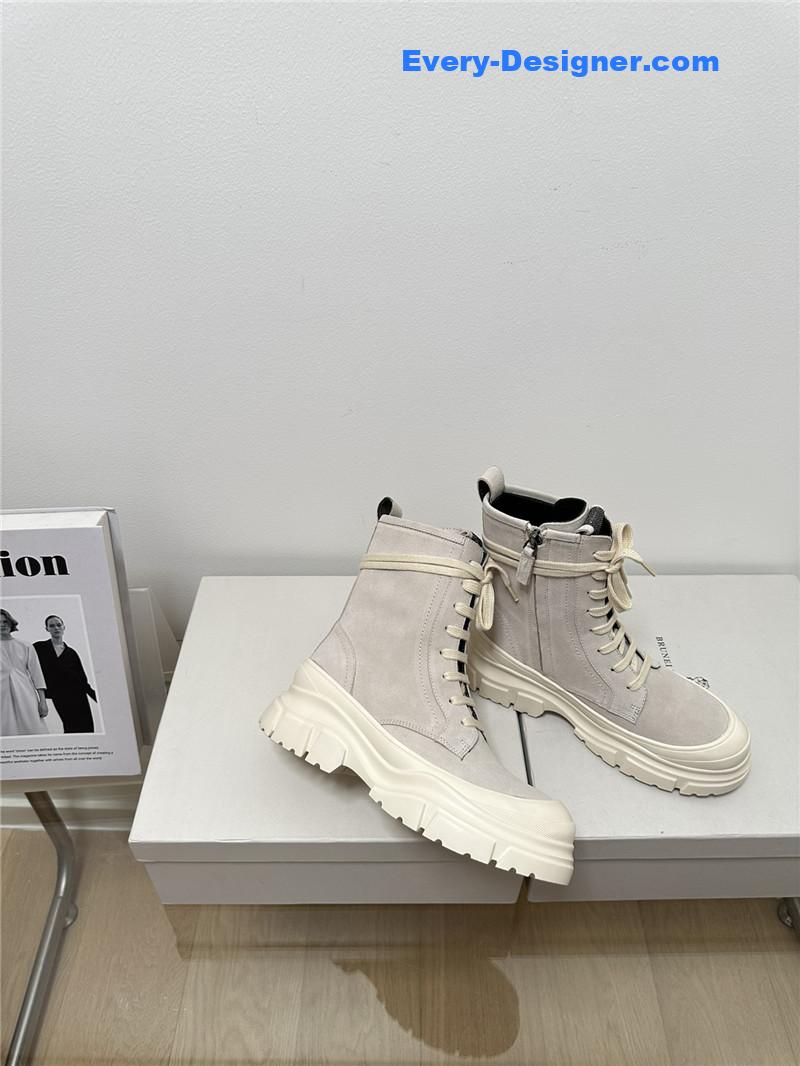 runello cinelli new lace-up Martin boots