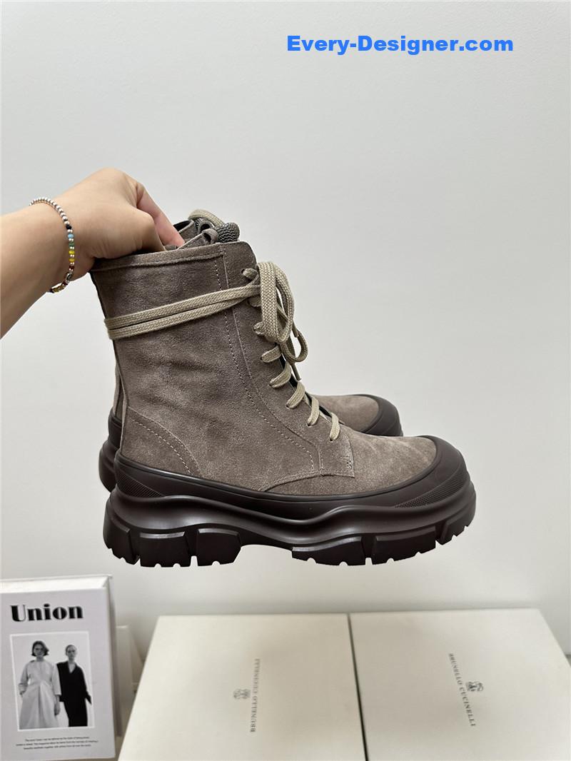 runello cinelli new lace-up Martin boots