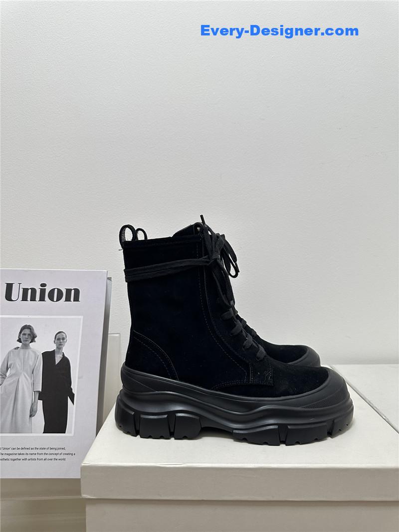 runello cinelli new lace-up Martin boots