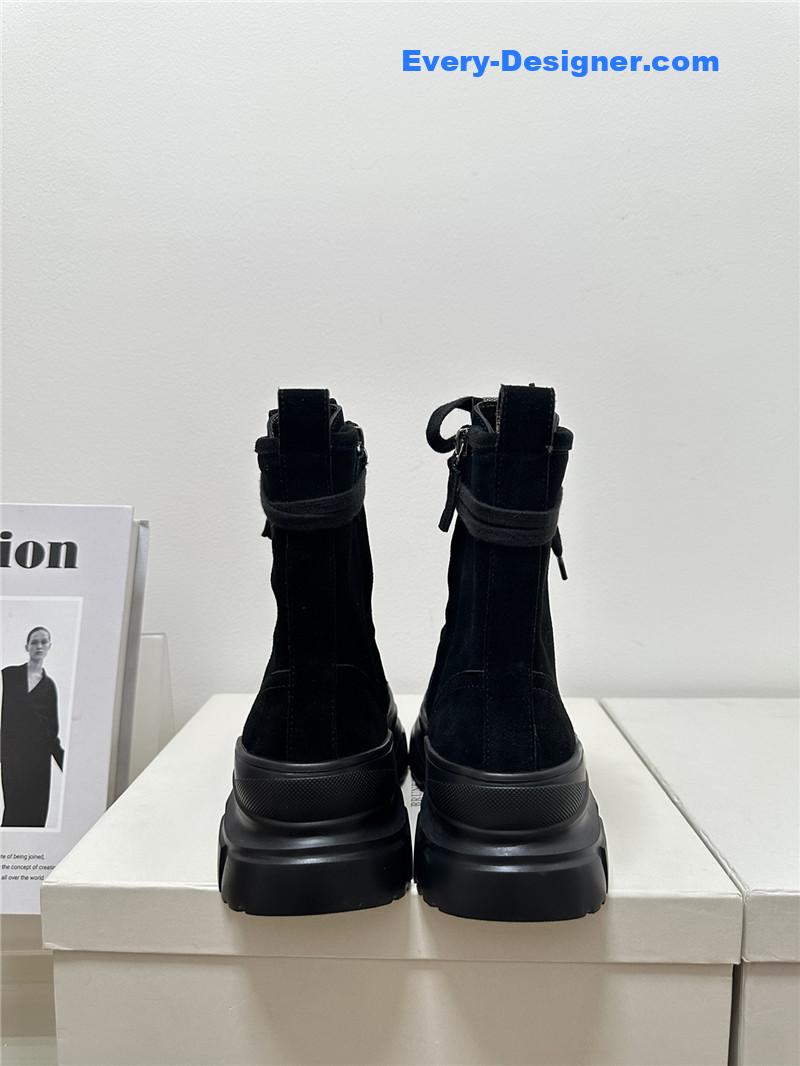 runello cinelli new lace-up Martin boots