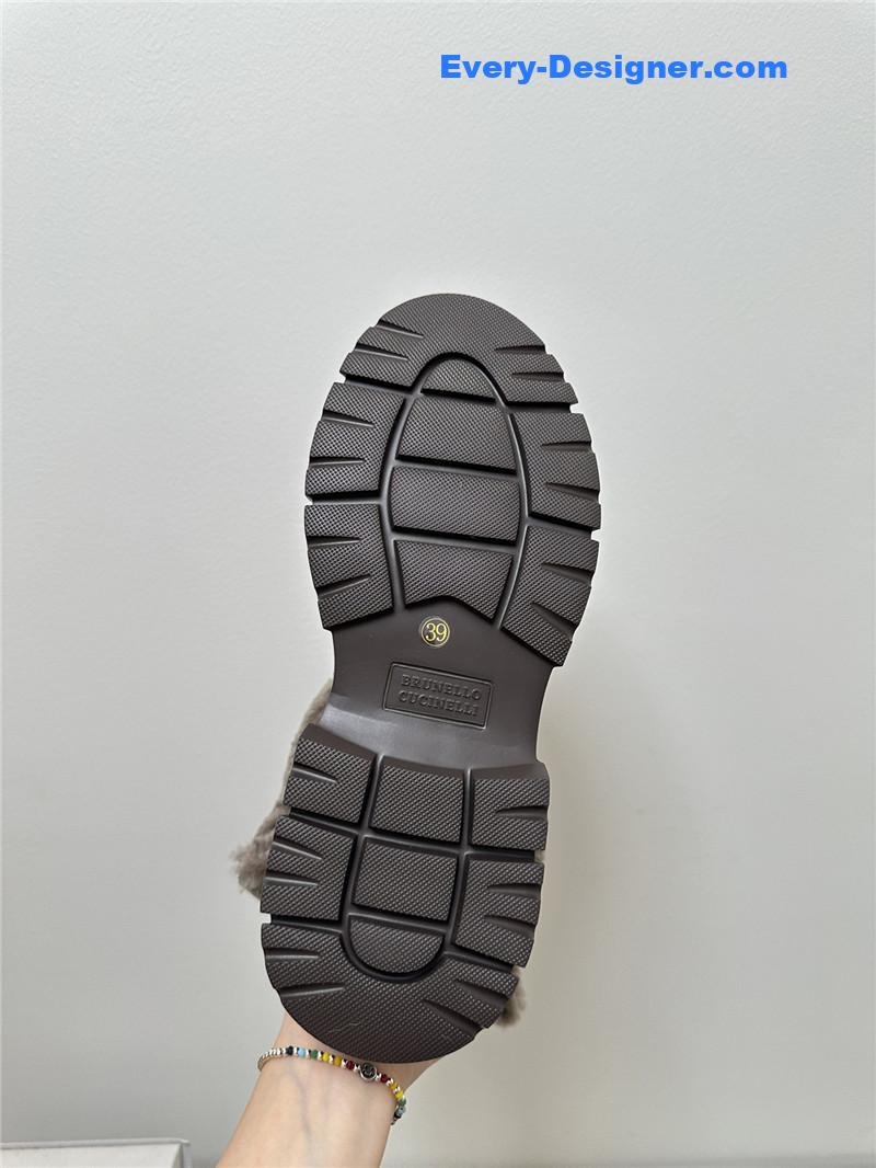 runello cinelli new wool ankle boots