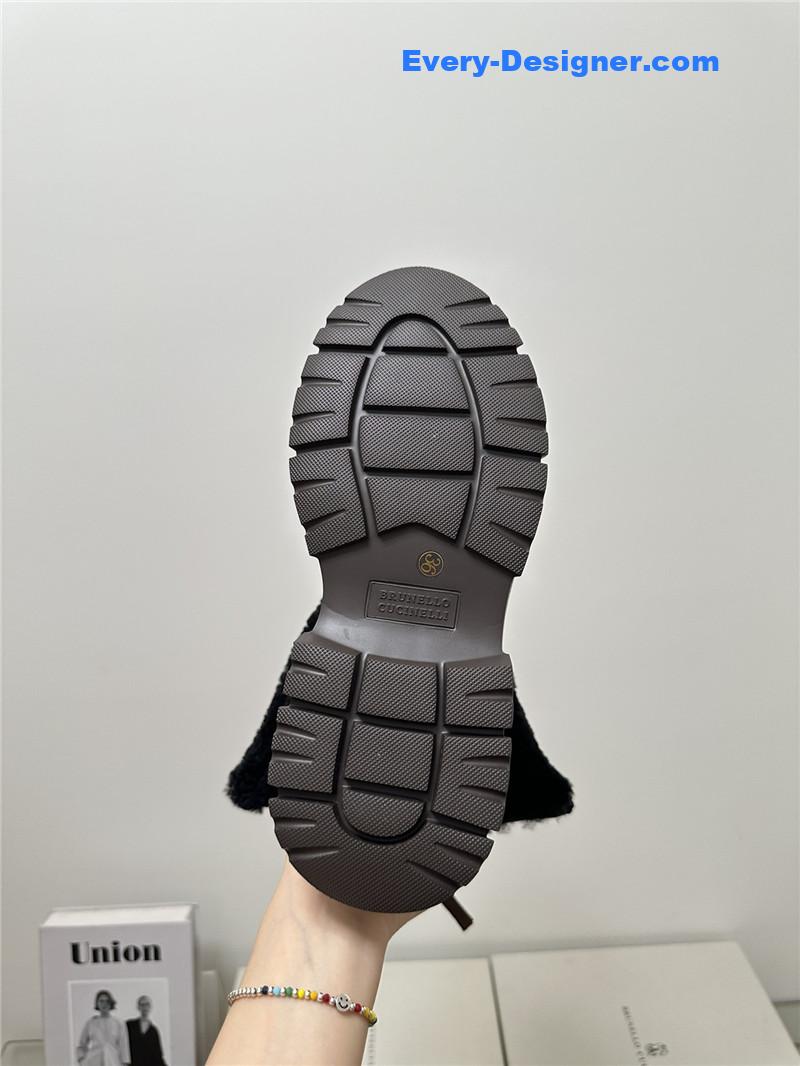 runello cinelli new wool ankle boots