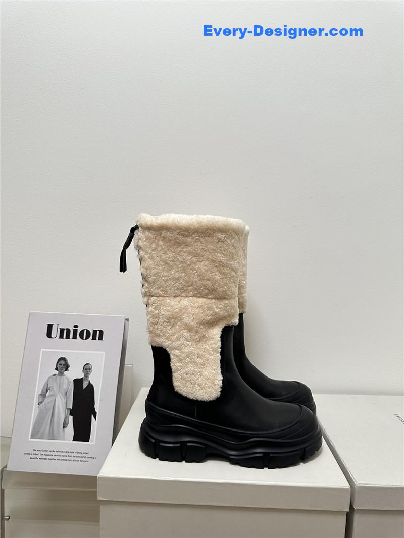 runello cinelli new wool ankle boots