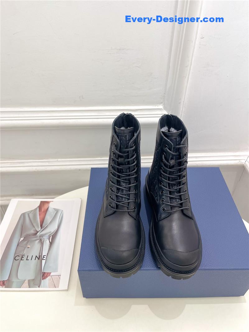 Dior new wool boots