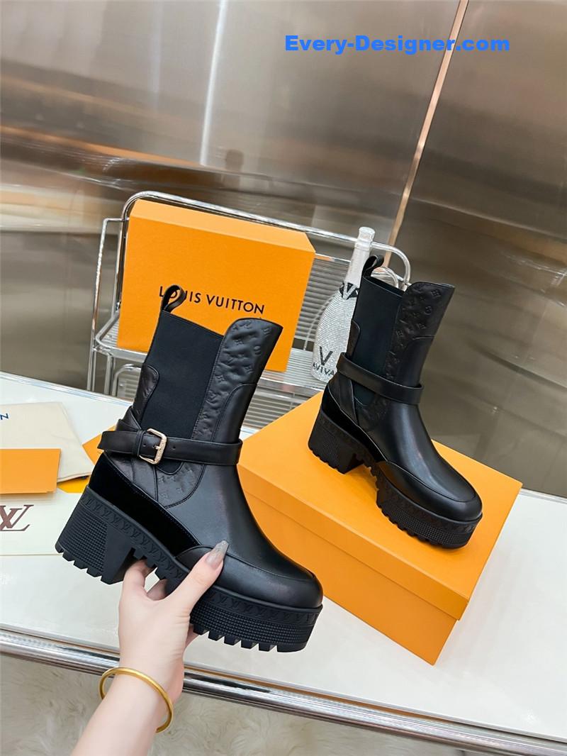 louis vuitton LV new runway style women’s boots
