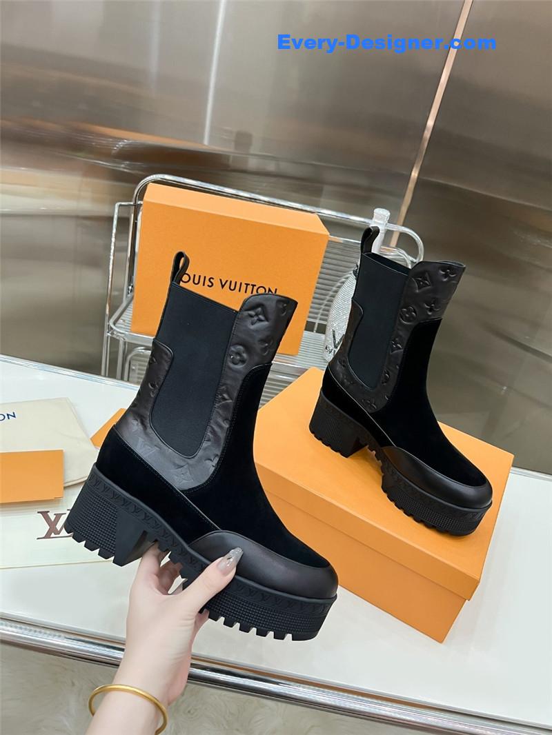 louis vuitton LV new runway style women’s boots