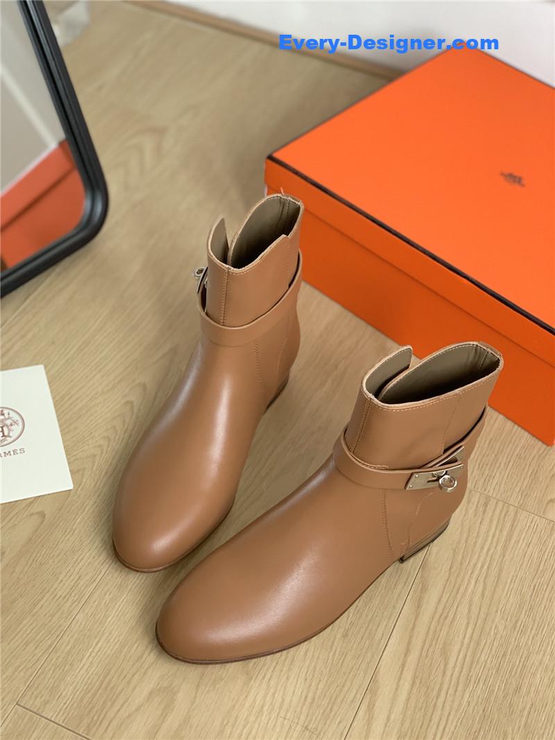 Hermes classic Kelly buckle boots