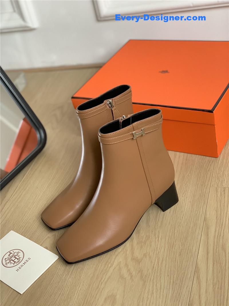 Hermes new autumn and winter short boots