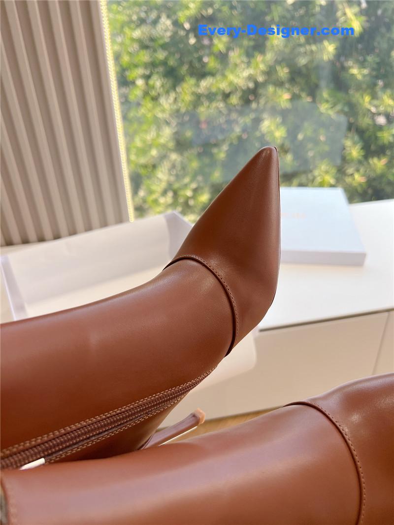 D10r sexy high heel chelsea pointed toe boots