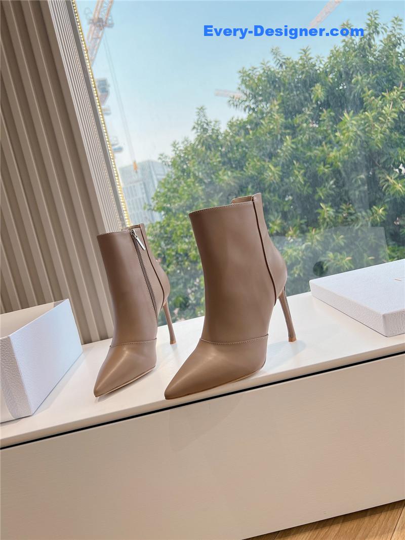 D10r sexy high heel chelsea pointed toe boots