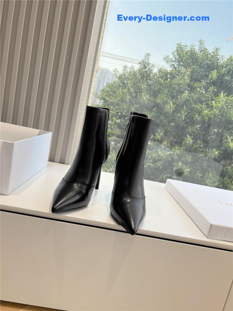 D10r sexy high heel chelsea pointed toe boots