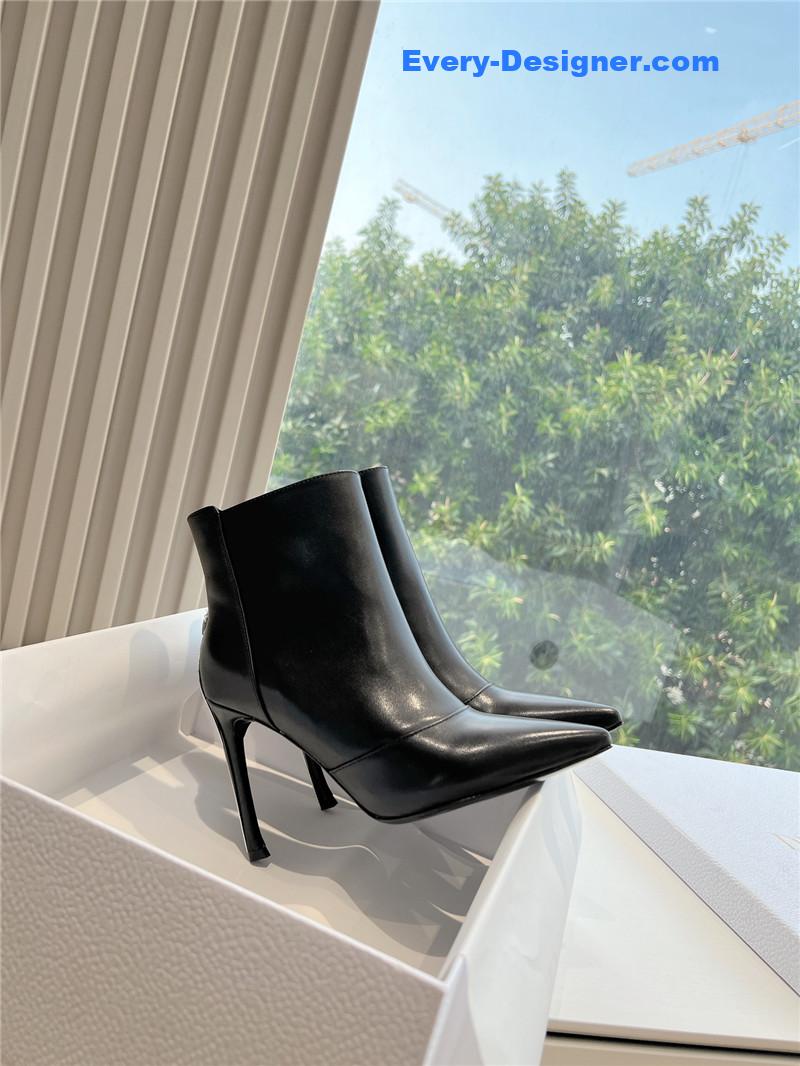 D10r sexy high heel chelsea pointed toe boots