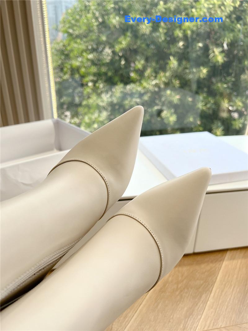 D10r sexy high heel chelsea pointed toe boots