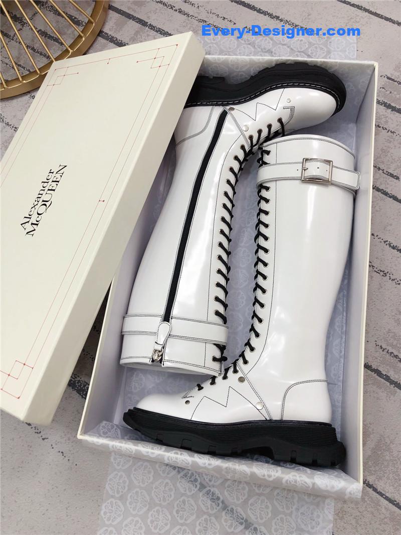 Alexander mcqueen new lace-up boots