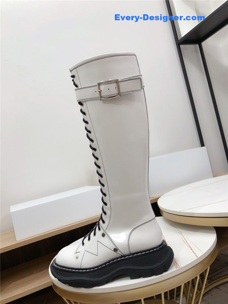 Alexander mcqueen new lace-up boots