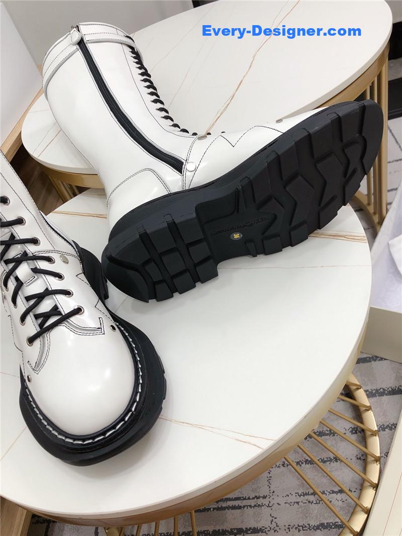 Alexander mcqueen new lace-up boots
